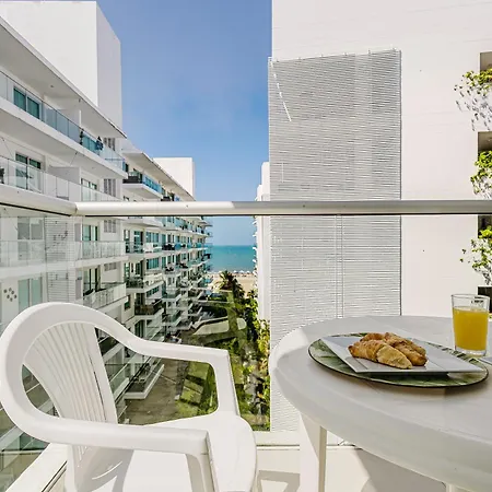 Apartamento Morros Flamingo - Con Vista Al Mar Y Acceso A La Playa
