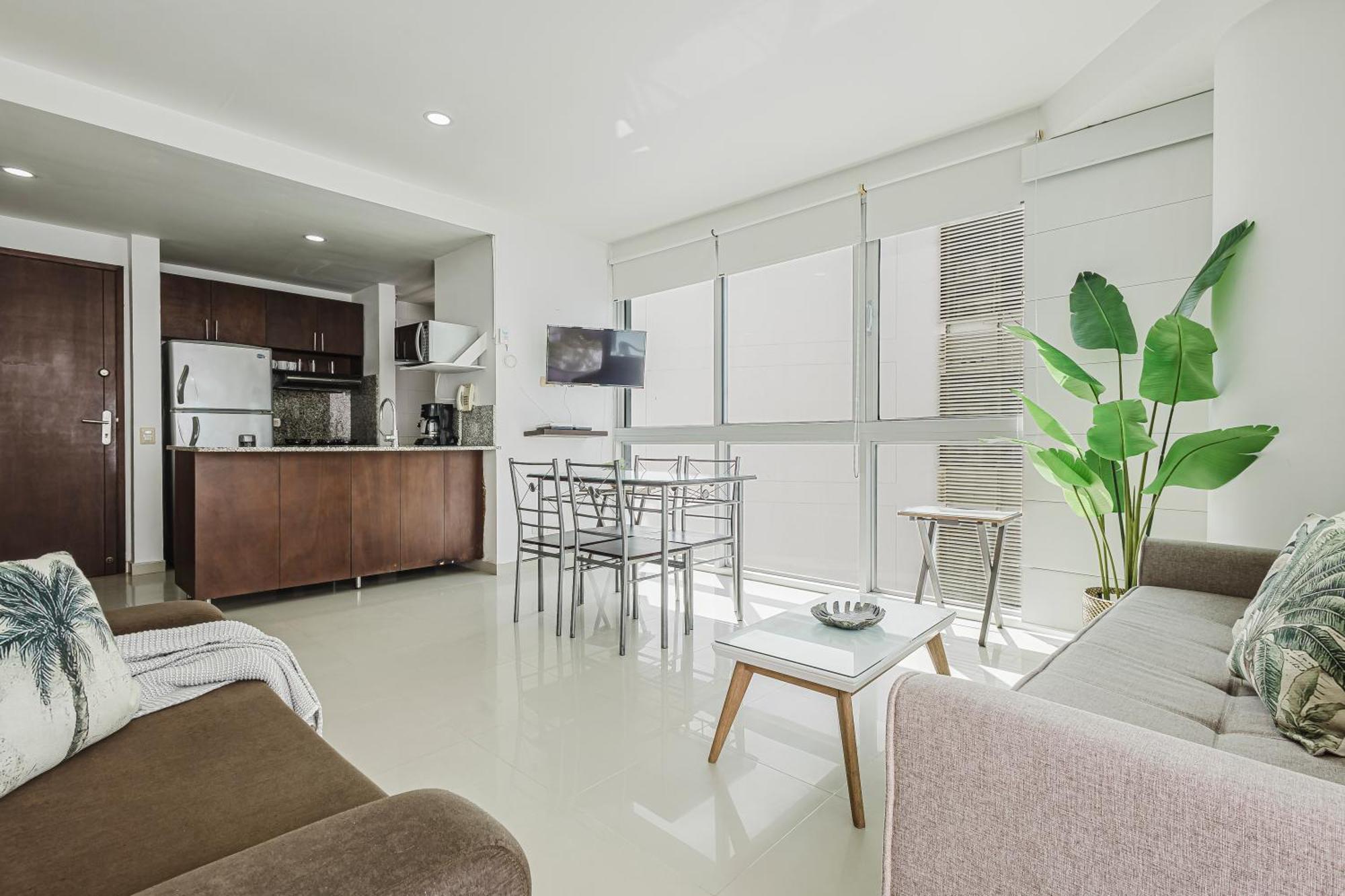 Apartamento Morros Flamingo - Con Vista Al Mar Y Acceso A La Playa Cartagena