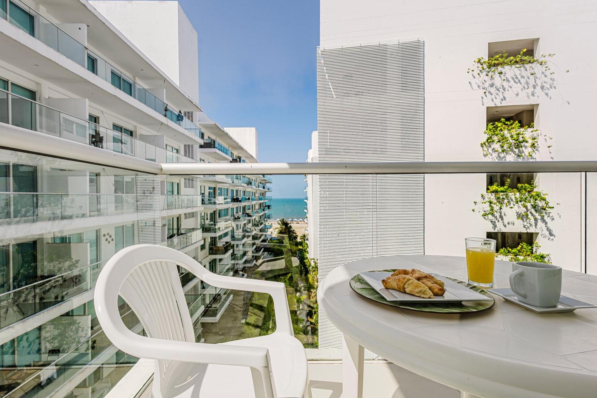 Apartamento Morros Flamingo - Con Vista Al Mar Y Acceso A La Playa